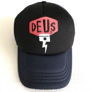 Deus Ex Machina Trucker Cap with Embroidered Logo